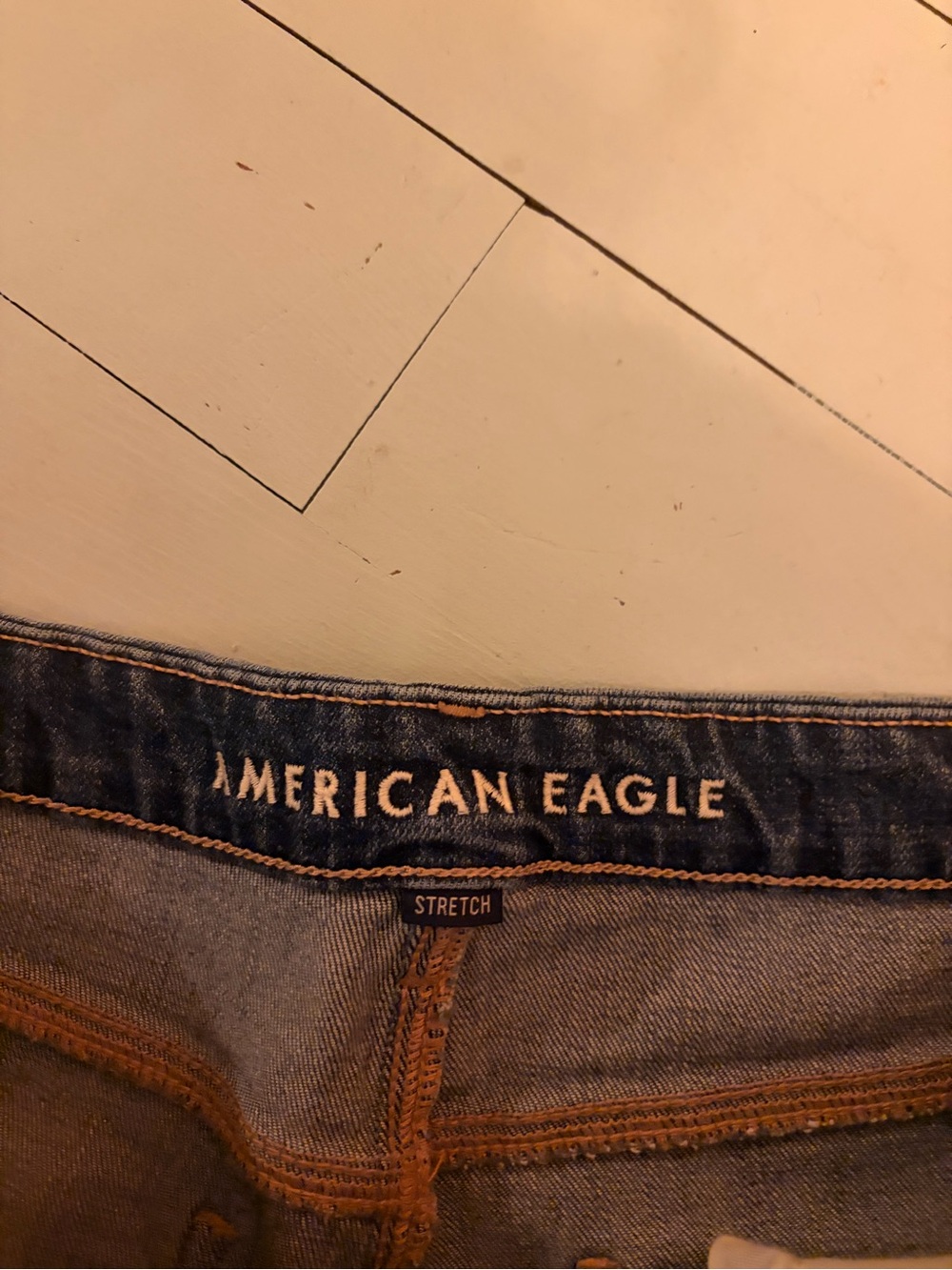 AE Curvy Stovepipe Jeans size 12 - Picture 3 of 5